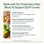 Supergut GLP1 Daily Support - Watermelon Lime - High Fiber GLP-1 Supplement Powder for Women & Men - Sugar-Free Drink Mix for Gut Health & Digestive Support (18 Servings)