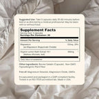 Promix Nutrition Relax | Sleep + Muscle Recovery | Magnesium Bisglycinate Chelate + Organic Lemon Balm Extract - 90 Count Capsule