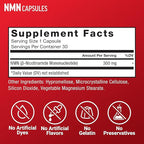 Resveratrol , Mixed Berry, 60 Soft Chews + NMN Supplement, Nicotinamide Mononucleotide to Support Healthy Aging and Energy Metabolism, Boosts NAD+ Levels, No Gelatin, Non-GMO, 30 Vegetable Capsules
