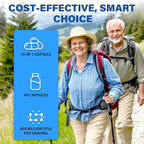 Probiotics for Men, Advanced 50+ Mens Probiotic, Comprehensive Gut & Energy Support with 850 Billion CFU, 1800mg Prebiotics Fiber – Tailored Wellness Mens probiotics for Gut Health Over 50, 360 Caps