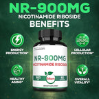 Satoomi NAD Supplement with Liposomal Nicotinamide Riboside - Cellular Energy & Repair, Vitality, Healthy Aging - 60 Capsules for 30 Days