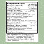 Optimal Health Systems Flora Plus | Ultimate Intestinal & Digestion Health | 9 Patented Probiotics + Artichoke + Opti-Blend System | 90 Capsules
