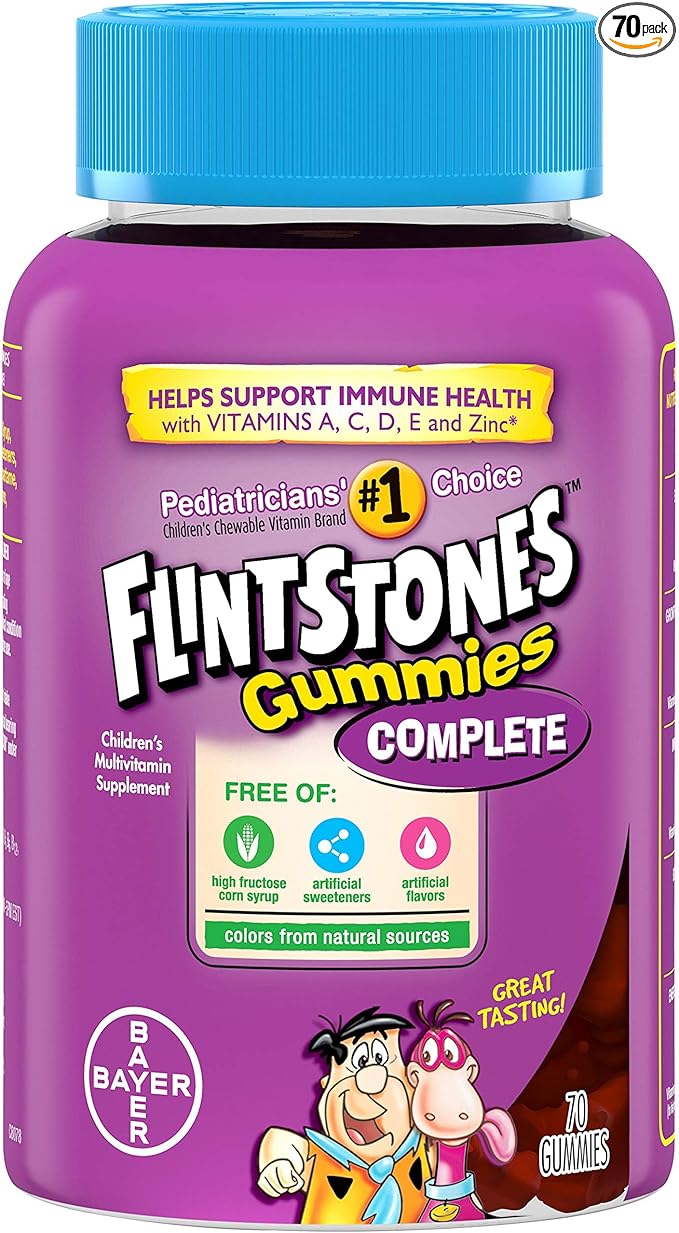 Flintstones Children's Complete Multivitamin Gummies, 70 Count