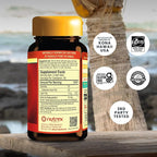 Nutrex Hawaii BioAstin Hawaiian Astaxanthin - 4mg, 60 Softgels - Farm-Direct Premium Antioxidant Supplement to Support Eye, Skin, Joint & Immune System Health - Non-GMO & Gluten-Free
