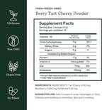 Eclectic Herb - Berry Tart Cherry Powder | Joint Support Supplement | Superfood Vitamin & Mineral Supplement | Freeze Dried, Vegan, Non-GMO, Gluten-Free (5.1 oz | 144 g)