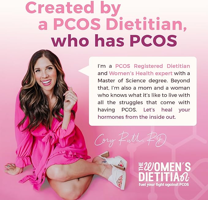 VITA-PCOS Prenatal Vitamins for Women – Multivitamins with Folic Acid, Iron, Choline & More – Essential Nutrients for Preconception, Pregnancy, and Baby’s Development – 90 Capsules, 1 Month Supply