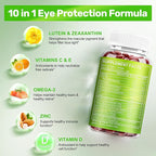 Lutein and Zeaxanthin Supplements, Eye Vitamin & Mineral Supplement, Multivitamin for Vision & Ocular Health with Omega-3, Protect and Enhance Your Eye Health Completely, 300 Softgels