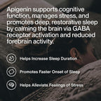 Momentous Apigenin Supplement - 50 mg per Capsule - NSF Certified for Sport - 60-Count