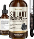 Himalayan Shilajit Liquid Drops – 1000mg Energy & Immunity Support with 85+ Trace Minerals & Fulvic Acid – Strength, Vitality Supplement for Men & Women – 30-Day Supply