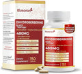 Dihydroberberine - Super Berberine - Patented GlucoVantage 810mg - 5X Absorption - with Resveratrol Cinnamon Grape Seed Extract- Support Metabolism, Digestion
