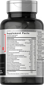 Horbäach Mens Multivitamins 50 Plus | 60 Caplets | with Calcium, Magnesium, Vitamin A, B, C, D & E | 50+ Advanced Formula | Non-GMO & Gluten Free Supplement