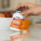 NOW Foods Supplements, Biotin 10 mg (10,000 mcg), Extra Strength, Energy Production*, 120 Veg Capsules, (Pack of 2)