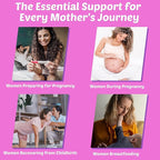 Prenatal Vitamins for Women with Methylfolate, Vegan Omega-3 DHA, Organic Food Blend, Probiotics, Iron, Vitamin D3 B6 B12, Choline, Sugar Free Multivitamin for Women During & Post Pregnancy, 60 Cts