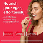EZ Melts Vitamin A - Skin, Eye & Bone Health Supplement - Supports Healthy Nervous System - No Artificial Flavors - Non-GMO & Vegan - Strawberry Blast - 60 Dissolvable Tablets (60 Servings)