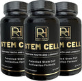 Stem Cell Activation Formula, 60 Capsules, with Vitamin D and B12, Youth and Longevity Support Maintain Youth and Longevity Patented StemCell Activation Fomula (3bottle (180 softgels))
