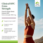 Terry Naturally Clinical OPC Extra Strength - Cardiovascular Health & Focus Support - Supplement with Grape Seed Extract - Immune Support Supplement - 60 Softgels