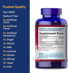 Puritan's Pride Coenzyme CoQ10 200mg, Dietary Supplement for Heart Health, Blood Pressure, Oral Gum Health, and Healthy Aging Support, 240 Servings, Rapid Release Softgels