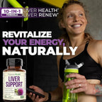 Vimerson Health Liver Cleanse Detox & Repair - Milk Thistle Supplement with Dandelion Root, Artichoke & Zinc for Liver Support, Healthy Digestion, Energy with Milk Thistle Extract, 60 Tablets