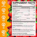 Folinic Acid Gummies for Kids & Adults, 1000 mcg Folate with Triple-Active B12 (Methyl, Adenosyl & Hydroxo), Bioactive Folic Acid, Gentle & Clean