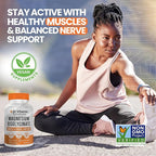 Magnesium Glycinate 400mg (Buffered Magnesium Bisglycinate Chelate) | Albion® Chelated Magnesium for Muscle & Nerve Support + Calm | High Absorption, Gentle on Stomach (1 Bottle, 60 Capsules)