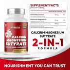 Humming Herbs Calcium Magnesium Butyrate Capsules (120)
