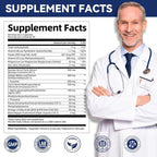 Brain Supplements for Memory & Focus - Nootropic with Bacopa Monnieri, Lion's Mane, Alpha GPC, Phosphatidylserine | Supports Mental Clarity & Cognitive Function | Vitamin B6 & B12-120 Capsules