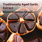 Micro Ingredients Odorless Garlic, 150 Softgels | 2 Years Aged Garlic Extract | Grown Allium Sativum Bulb | Natural Herbal Supplements | Non-GMO, Gluten Free