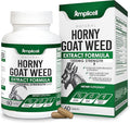 Horny Goat Weed Complex Supplement with Maca Root, Tongkat Ali, L-Arginine & Panax Ginseng – Energy, Stamina, Circulation & Vitality Support for Men & Women – Herbal Adaptogen Blend – 60 Capsules