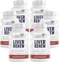 Liver Renew - Liver Cleanse Detox & Repair - Liver Support Supplement with Artichoke Extract, Milk Thistle, Dandelion and Turmeric - 360 Capsules