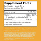American Nutriceuticals - Vitamin C Powder - Supplement for Immune Support - Natural, Sugar Free -Non-Acidic - 4000mg
