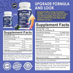 NEVISS Melatonin 50 mg for Adults - Extra Strength 9-in-1 Fast Dissolve Sublingual - High Dose with Magnesium Glycinate, Vitamin D3, Ashwagandha, Lemon Balm, Chamomile, Sugar Free, Vegan 180 Tablets