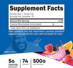 Nutricost Creatine Monohydrate Powder (Shaq's Berry Blast, 500 Gram) - Micronized Creatine Supplement, Vegan, GMO-Free, Gluten-Free, 74 Servings