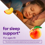 Vitafusion Kids Melatonin Gummy Supplements,Tropical Peach Flavored Sleep Support Supplements (1),50 Count (Pack of 2)