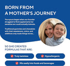 Tasteless Iron for Kids + Toddlers- 4-Month Supply- No Sweeteners, Flavors or Preservatives. Add to Beverages or Food. Pure, Flavorless Children's Iron Supplement.