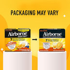 Airborne Variety Pack 1000mg Vitamin C with Vitamin D & Zinc, Sugar Free Multivitamin Immune Support Supplement, Antioxidants Vitamins A C & Vitamin E, 30 Effervescent Tablets, Citrus + Verry Berry