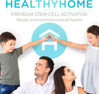 HEALTHY home StemActive Stem Cell Support Supplement - 60 Capsules - Boost Circulating Stem Cells - Premium Stem Cell Activator - Madagascan Aloe Macrolada - Blue-Green Algae