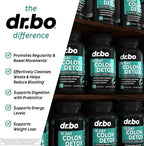 Colon Cleanser Detox for Weight Flush - 15 Day Intestinal Cleanse Pills & Probiotic - Fast Natural Laxative for Constipation Relief - Bowel Movement Supplements for Stomach Bloating, Gut Loss Support
