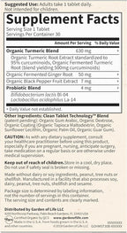 Garden of Life Organics Maximum Strength Turmeric Joints & Mobility Support 30 Tablets - 500mg Curcumin (95% Curcuminoids) Black Pepper - Organic Non-GMO Vegan & Gluten Free Herbal Supplements
