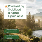 NatureBell R-Alpha Lipoic Acid - 90 Capsules - Delivers 1,200mg R-ALA Per Serving - Antioxidant & Cellular Energy Support* - Stabilized R-Isomer ALA - Non-GMO & Gluten-Free