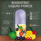 Bariatric Multivitamin with Iron – 2 Softgels Daily, Liquid-Filled Rapid-Absorption Softgels for Gastric Sleeve & Bypass Patients – Bari Liquid Force