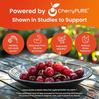 3 in 1 Uric Acid Flush Cleanse – Tart Cherry Extract with Turmeric & Celery Seed Supplement Purge - Feet and Joint Support - 60 Veggie Capsules