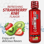 iSatori L-Carnitine LS3 1500, Liquid L-Carnitine with Acetyl L-Carnitine, L-Carnitine L-Tartrate, Stimulant Free Pre Workout, Low Calorie, Sugar, Gluten, Keto-Friendly, Strawberry Kiwi (32 Servings)