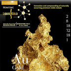 Ormus Monoatomic Gold Rich in Pure M-State Minerals & White Powder Gold - Pure 24k Gold -Trace Mineral Solution 1 oz