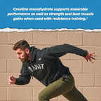 ONNIT Creatine Monohydrate Powder – Unflavored, 90-Serving Value Size – Supports Strength, Lean Muscle, and Brain Energy† – Keto Friendly, No Fillers, 90 Servings, 15.29 oz