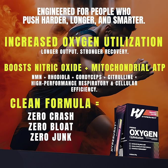Daily Performance & Longevity Drink Mix with NAD+, NMN & Adaptogenic Cordyceps – Stimulant-Free, Sugar-Free Hydration Powder – Watermelon Lime Chill – 20 Stick Packs