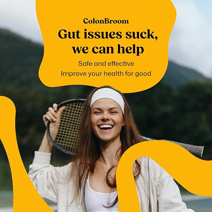 ColonBroom Premium Weight Management Supplement (Strawberry, 30 Servings) - Colon Broom Psyllium Husk Fiber Powder Drink - Gluten Free, Non-GMO Colon Cleanse for Bloating Relief & Gut Health