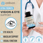 Lutein and Zeaxanthin Eye Health Supplement | Vision Support with Antioxidants, Zinc, Vitamin C & E | Helps Reduce Eye Strain, Support Macular Health & Clarity | 60 Capsules | Made in USA