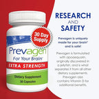 Prevagen Extra Strength - 30 Capsules (2 Pack) | Formulated for Your Brain | 20mg of Apoaequorin Plus Vitamin D3