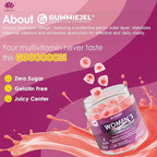 2 Pack - Womens Multivitamin Gummy, Methylated Multivitamin for Women, Biotin, Methylfolate, Iron, Collagen, Vitamins A C D, B Complex, Antioxidants for Women's Daily Support, Beauty, Immune, No Sugar