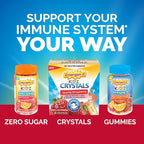 Emergen-C Kidz Vitamin C Immune Support Gummies Fun-Tastic Fruit 44CT Includes Zinc, Manganese, B Vitamins and Vitamin D for Back to School Essentials, (Pack of 2)